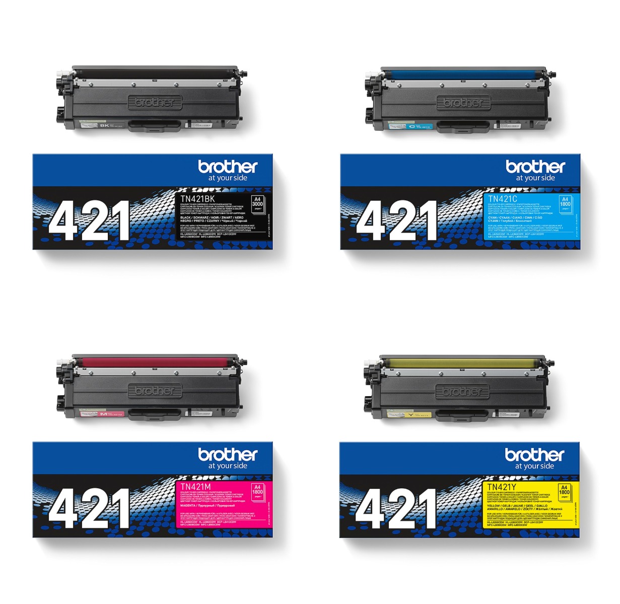Brother TN-421 Multipack - Toner Cartridges (Original)