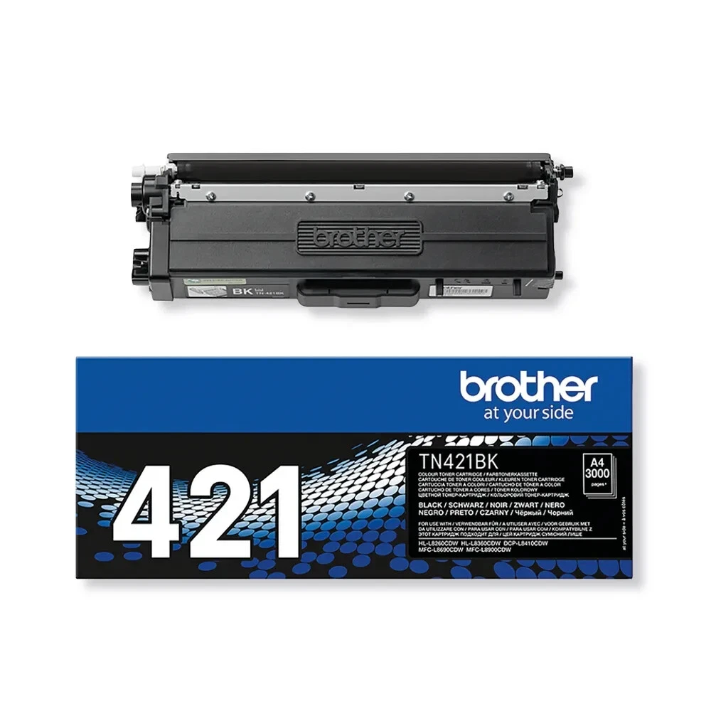 Brother TN-421BK Toner Cartridge Black TN421BK Original