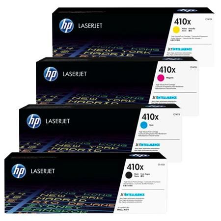 HP 410X Multipack CMYK - Full Set 4 Toner Cart. (Original)