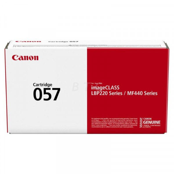 Canon 057 Black Toner Cartridge - 3009C002 (Original)